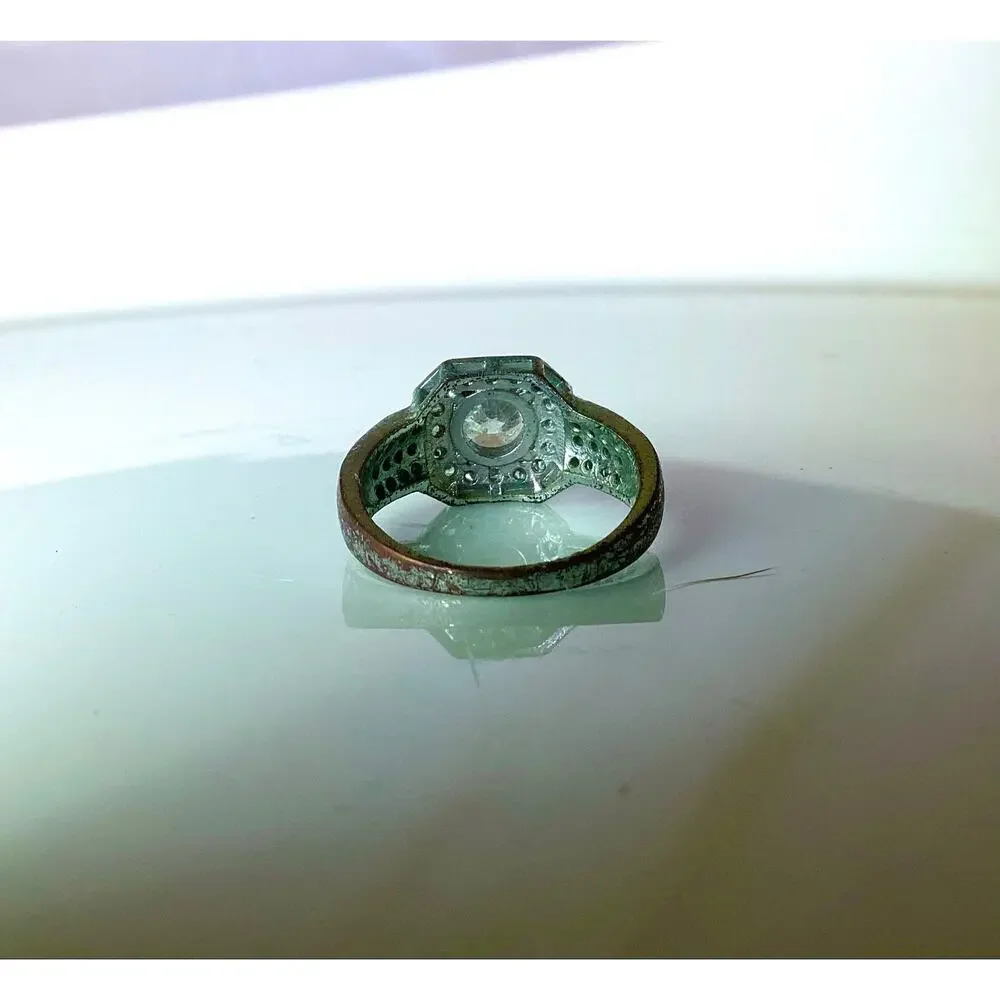 Crystal Statement Ring